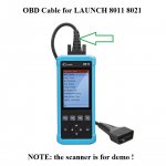 OBD2 Cable Diagnostic Cable for LAUNCH Creader 8011 8021